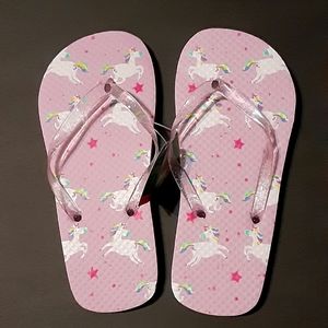 🆕Kids Unicorn Flip Flops
